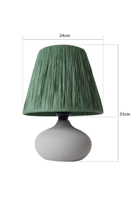 Opviq Lámpara de Mesa de Cerámica Beige YL545